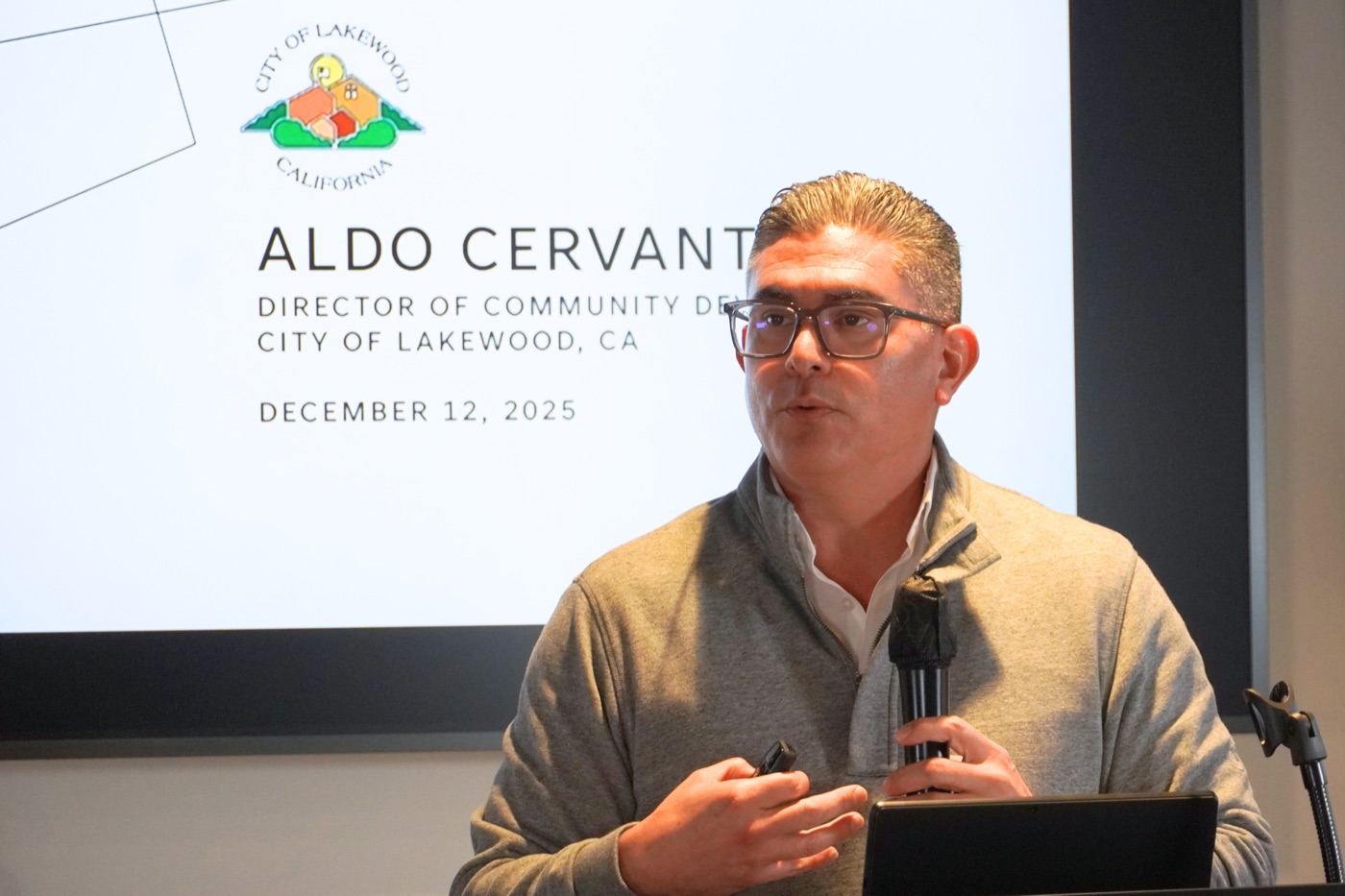 Aldo Cervantes, Community Development Director, City of Lakewood